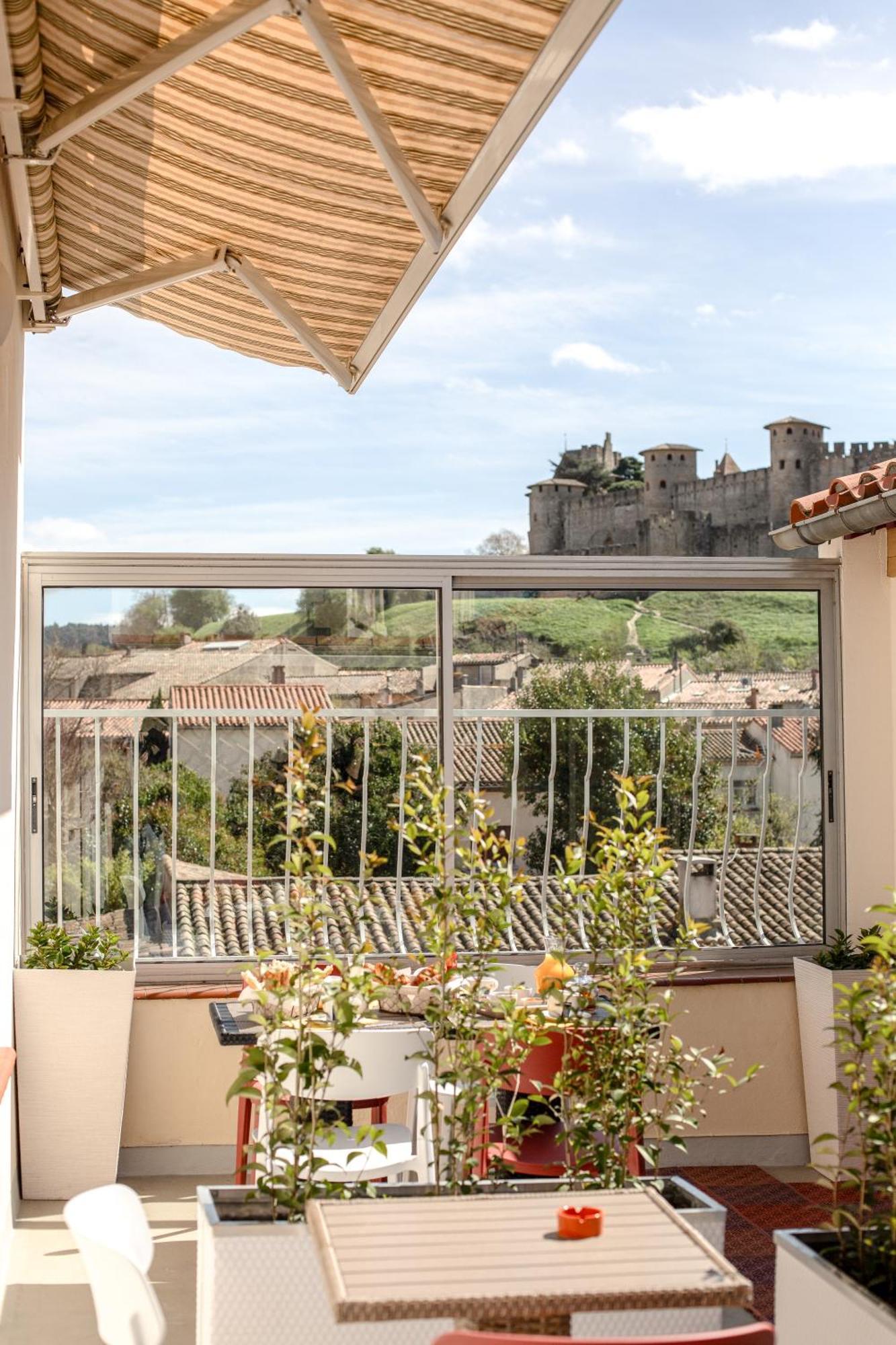Face Cite - Chambres D'Hotes - Parking & Garage Gratuit - Wi-Fi Gratuit Carcassonne Exterior photo